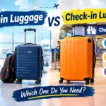 Cabin luggage vs check-in luggage comparison
