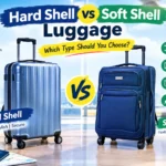 Hard shell vs soft shell luggage comparison for travel